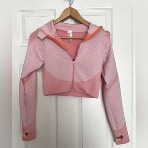 Align zip up athletic jacket